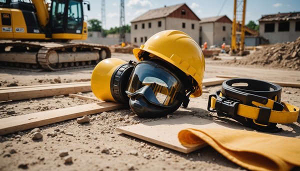 Les équipements indispensables pour assurer la sécurité sur un chantier de construction